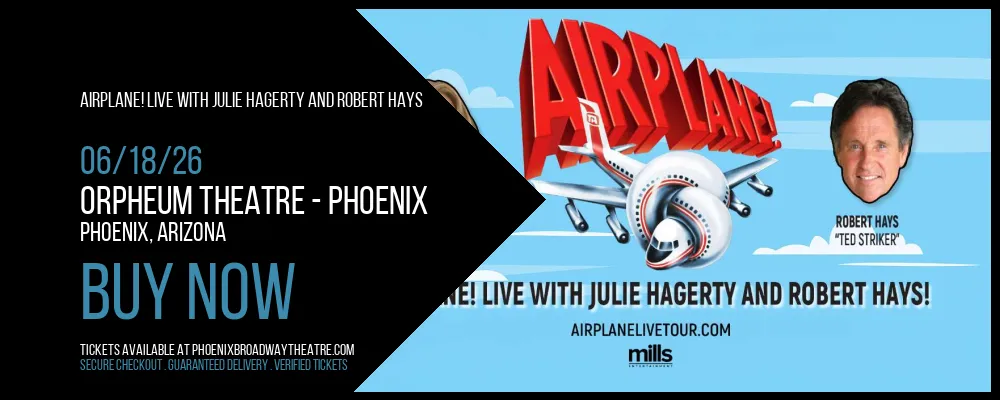 Airplane! Live with Julie Hagerty and Robert Hays at Orpheum Theatre